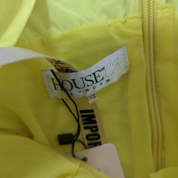 House of CB Yellow Mini Dress - Picture 7 of 9